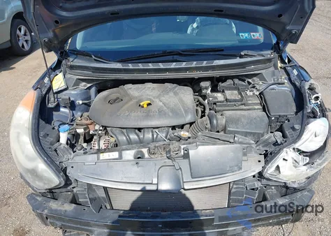 2013 Hyundai Elantra Gls from USA, damaged, VIN KMHDH4AE8DU640866